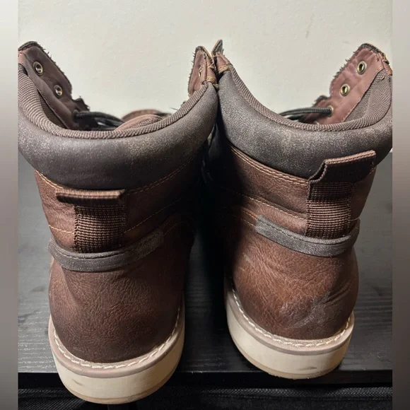 Dockers Men's Dark Brown Wedge Boots - Picture 2 of 5